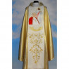 Chasuble with the image of John Paul II and Merciful Jesus -  wide belt - Image 1