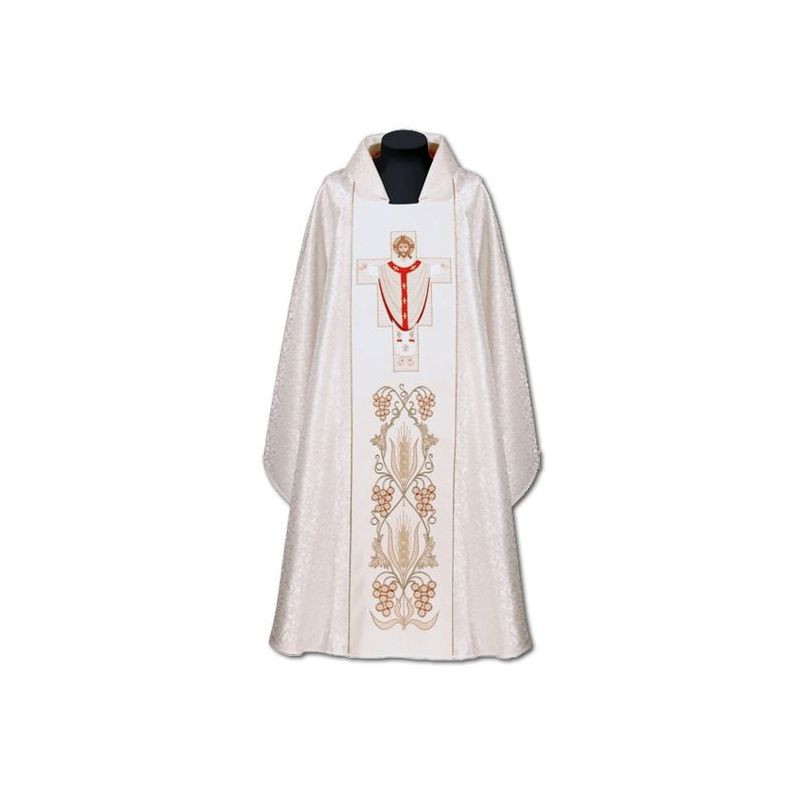 Embroidered chasuble Christ the High Priest - Best Catholic Shop