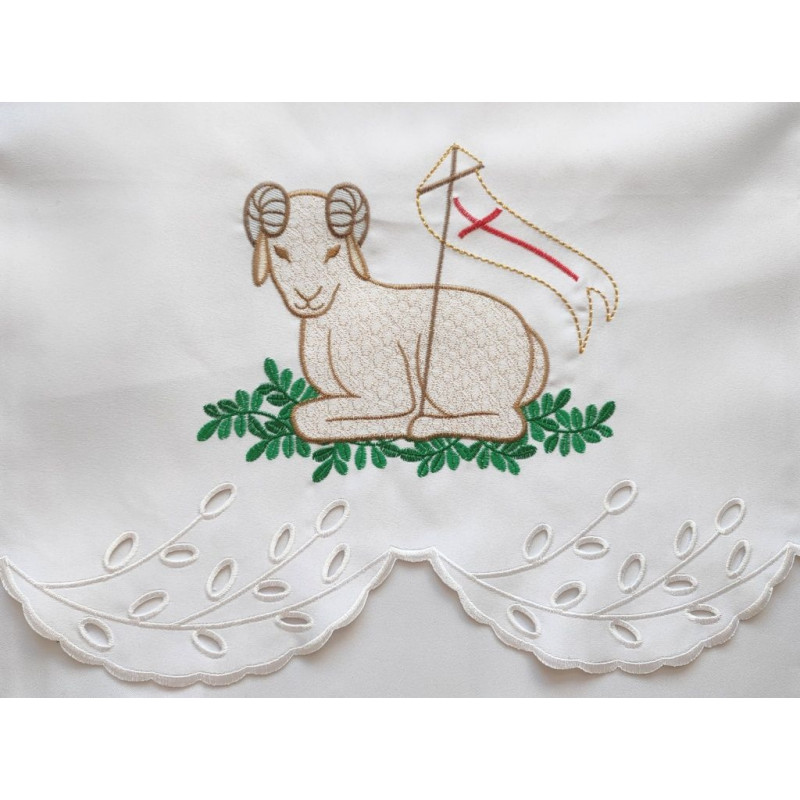 Embroidered altar cloth - Easter design (224) - Best Catholic Shop