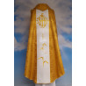 Embroidered chasuble with St. Joseph - rosette (8) - Image 2