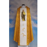 Embroidered chasuble with St. Joseph - rosette (8) - Image 1