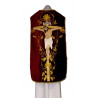 Roman velvet chasuble - Christ Crucified (21) - Image 1