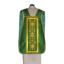 Roman chasuble green - IHS (56)