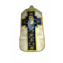 Roman chasuble - Our Lady of the Scapular (64)