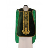 Roman chasuble velvet - Cross, IHS (63) - Image 1