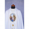 Chasuble - Holy Family (damask fabric) - Image 1