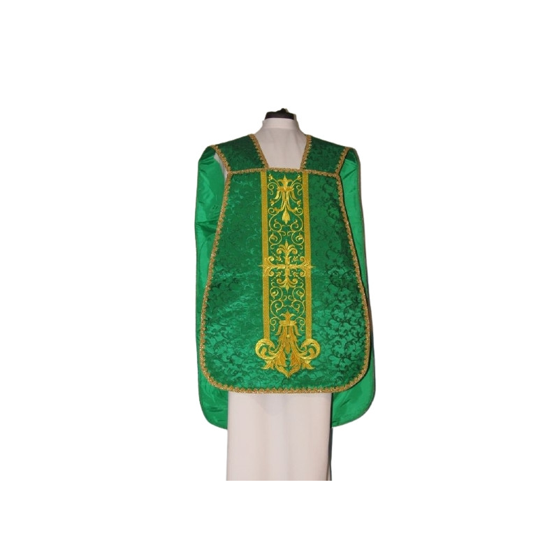 Roman chasuble velvet - Cross, IHS (62) - Best Catholic Shop