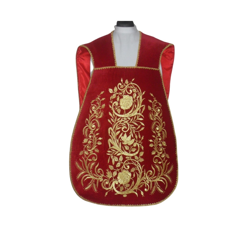 Roman chasuble velvet - Holy Lamb (84) - Best Catholic Shop