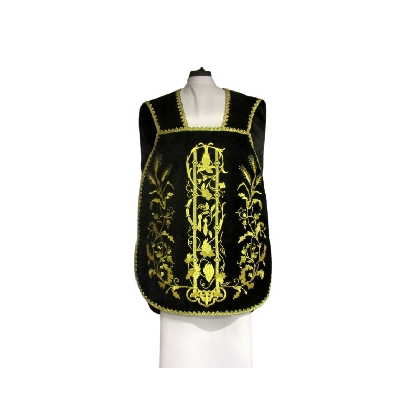 Roman chasuble velvet - Eucharistic symbol (83) - Best Catholic Shop