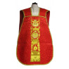 Roman velvet chasuble - Alpha and Omega (80) - Image 2