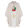 Embroidered chasuble image - Saint Joseph - Image 1