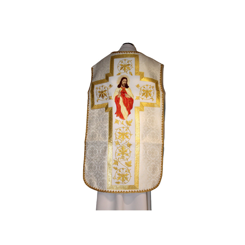 Roman chasuble - Sacred Heart of Jesus (76) - Best Catholic Shop