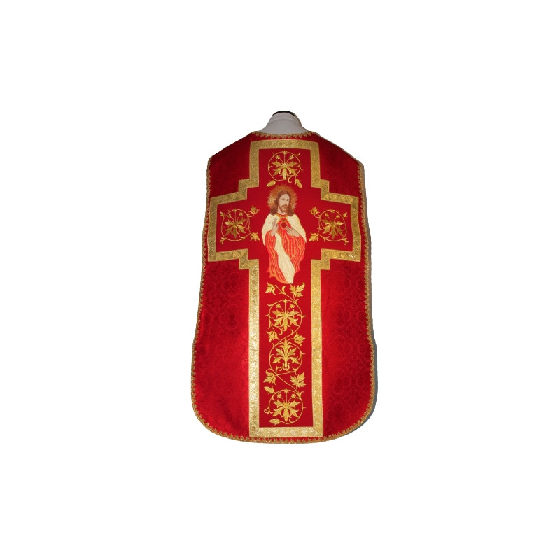 Roman chasuble - Sacred Heart of Jesu (68) - Best Catholic Shop