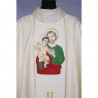 Embroidered chasuble image - Saint Joseph - Image 3