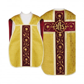 Roman chasuble IHS - gold (27)