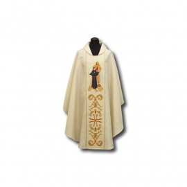 Saint Faustina's chasuble and Merciful Jesus