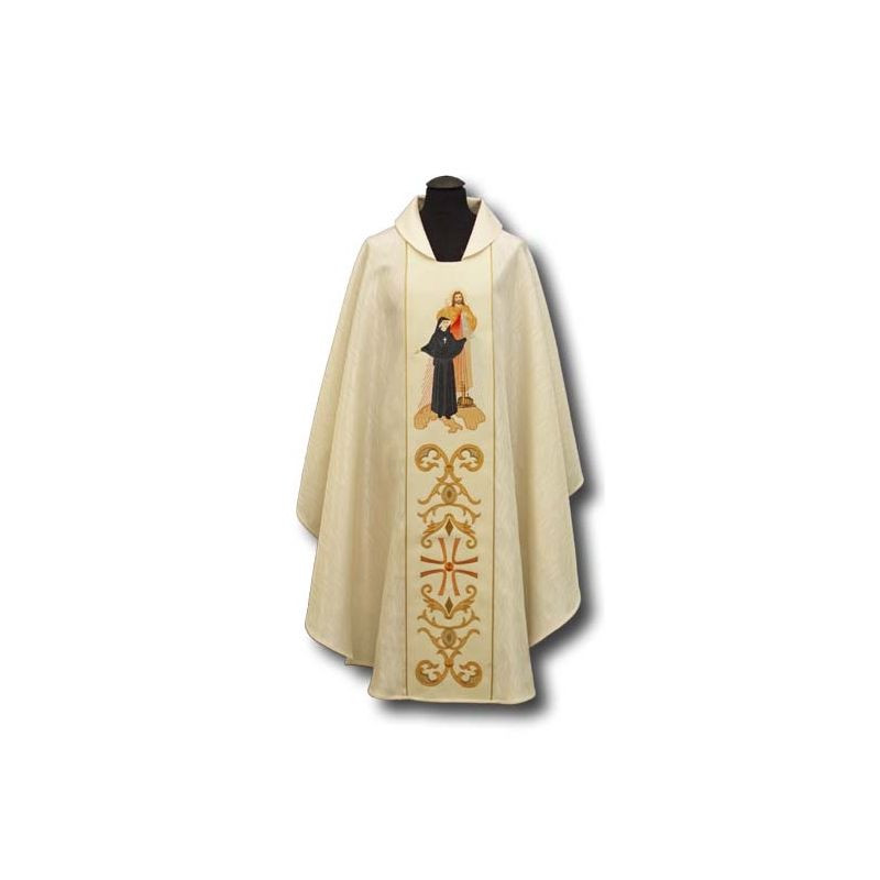 Saint Faustina's chasuble and Merciful Jesus - Best Catholic Shop