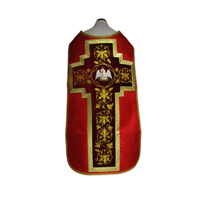 Roman velvet chasuble (45) - Best Catholic Shop