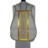 Roman chasuble white, IHS rosette (58) - Image 2