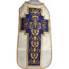 Roman chasuble embroidered Marian motif - Image 1
