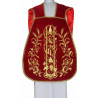 Roman chasuble embroidered IHS, velvet (65) - Image 2