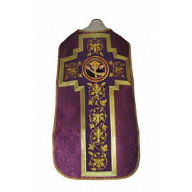 Roman chasuble embroidered Franciscan Symbol