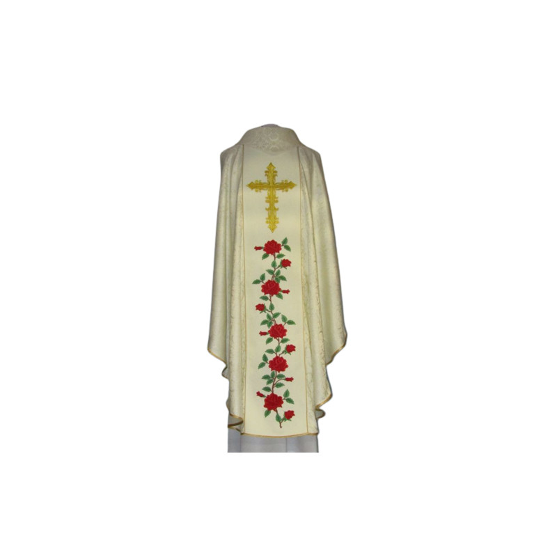 Embroidered chasuble - Saint Rita (2) - Best Catholic Shop
