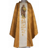 Embroidered chasuble with St. Joseph - rosette (9) - Image 1