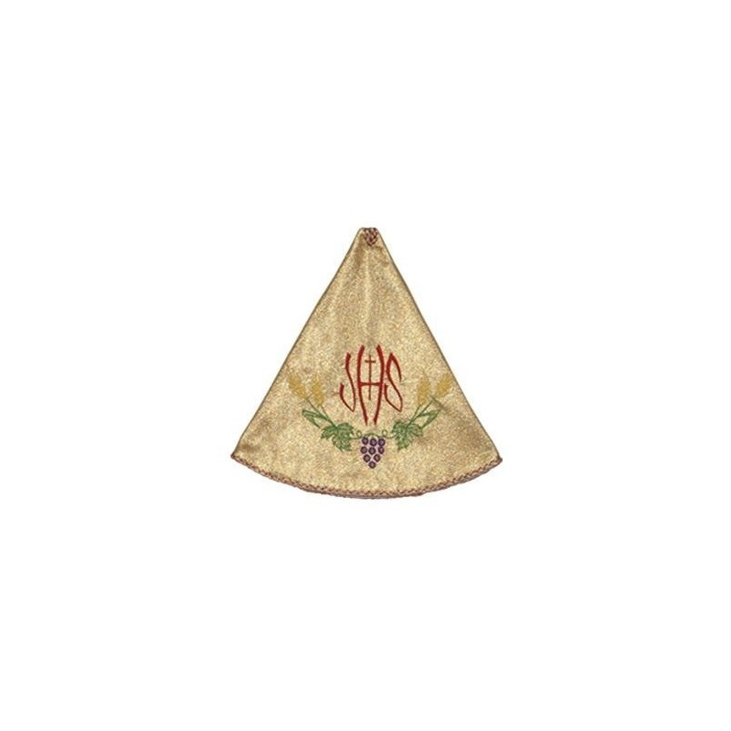 Ciborium Veil - gold color, embroidered (1) - Best Catholic Shop