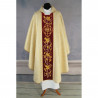 Gothic gold chasuble, embroidered, velvet band (178K) - Image 2
