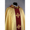 Gothic chasuble gold, embroidered, velvet band (180 cm) - Image 3