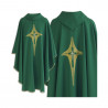 Gothic green chasuble with cross motif (183K) - Image 1