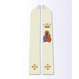 Stole with the image of Our Lady of Częstochowa