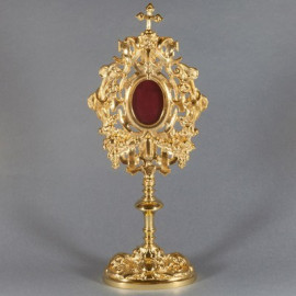 Gilded reliquary