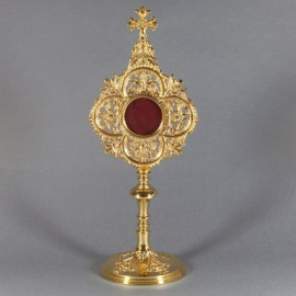 Gilded reliquary