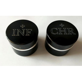 Set of vessels for holy oils - 2 pieces