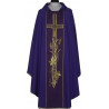 Chasuble with computer-embroidered belt, liturgical colors (14) - Image 5