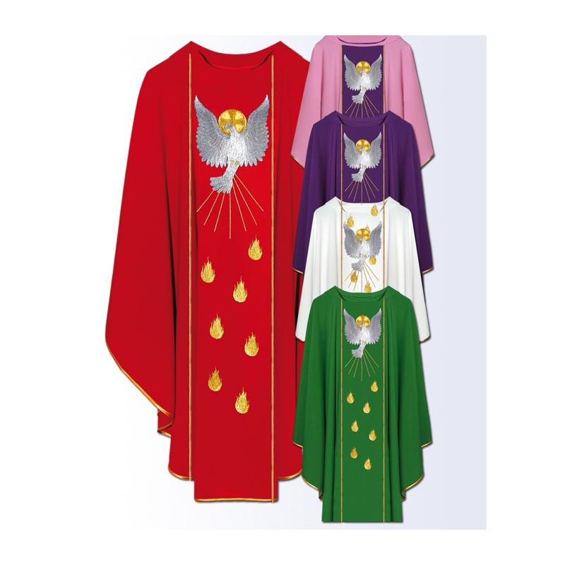 Chasuble with the Holy Spirit (27) - Best Catholic Shop
