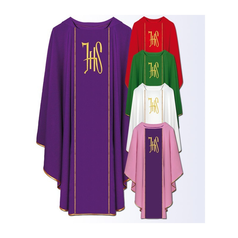 Chasuble with embroidery on the front (34) - Best Catholic Shop