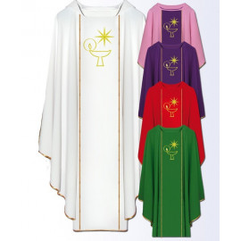 Chasuble embroidered at the front (36)