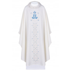 Embroidered marian chasuble (11)