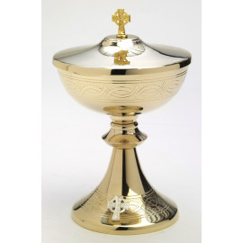 Gilded ciborium