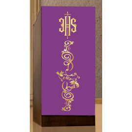 Lectern cover with IHS embroidery (H18)