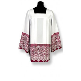 Canonical surplice – purple lining