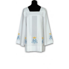 Surplice georgette embroidered (2)