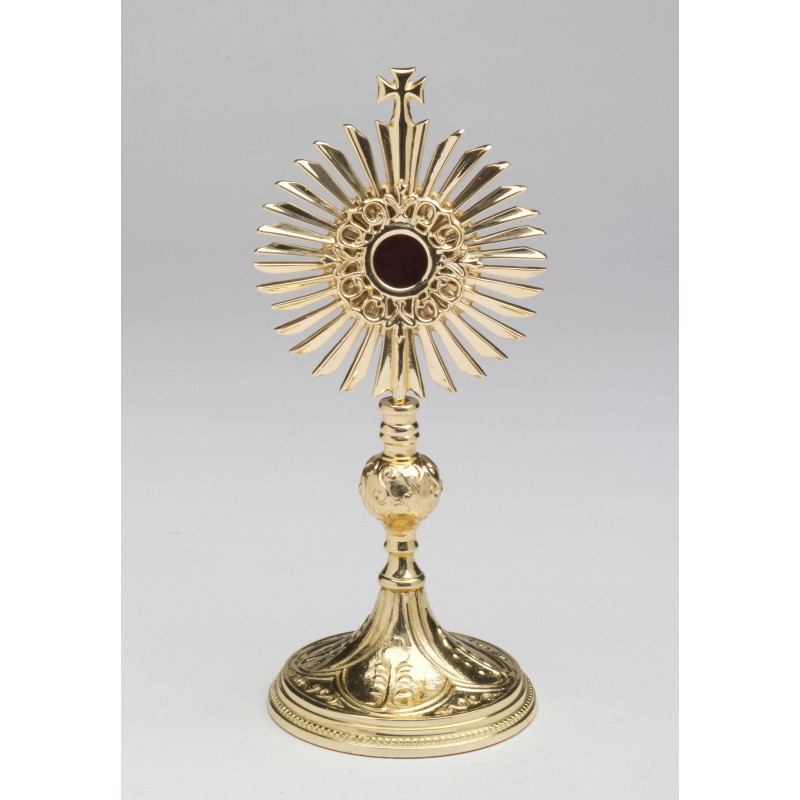Gilded reliquary - 28 cm (A) - Best Catholic Shop