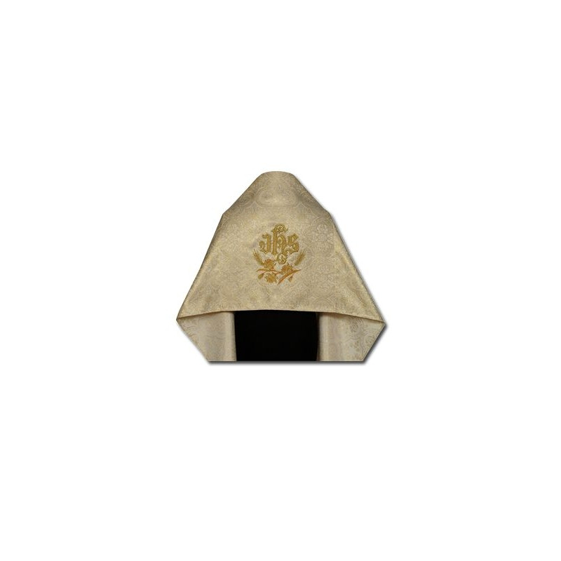 Veil embroidered - brocade fabric (8) - Best Catholic Shop