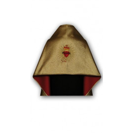 Veil embroidered - brocade fabric (10)