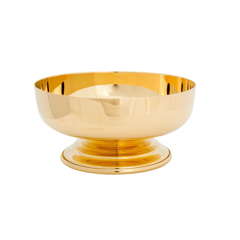 Paten brass, gilded - Best Catholic Shop
