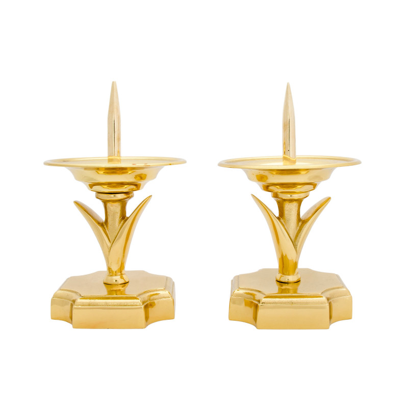 Brass candlestick 15 cm - Best Catholic Shop